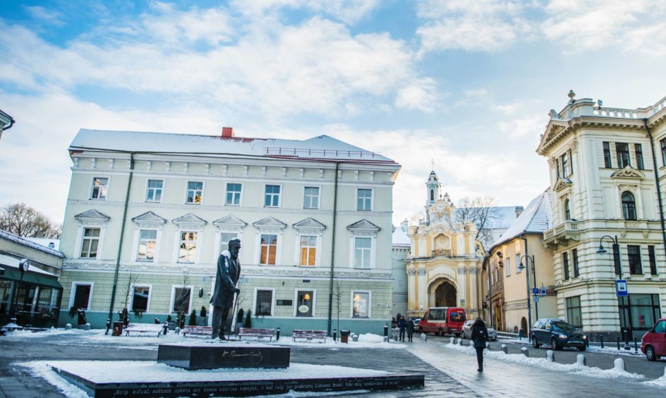 Paminklas Jonui Basanavičiui Vilniuje