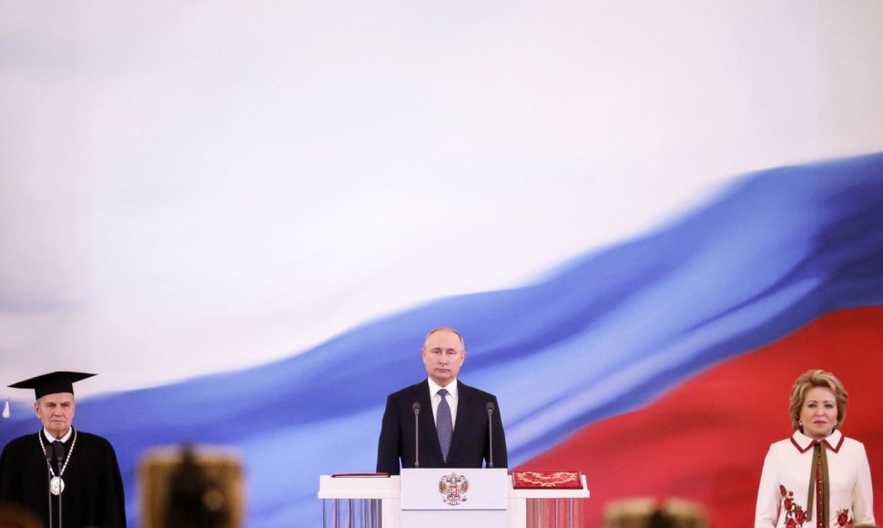 Prezidento Putino inauguracijos 4-ai kadencijai ceremonija