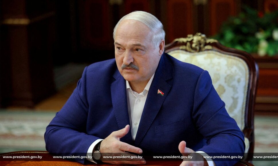 Aliaksandras Luka&scaron;enka / President of Belarus / via REUTERS