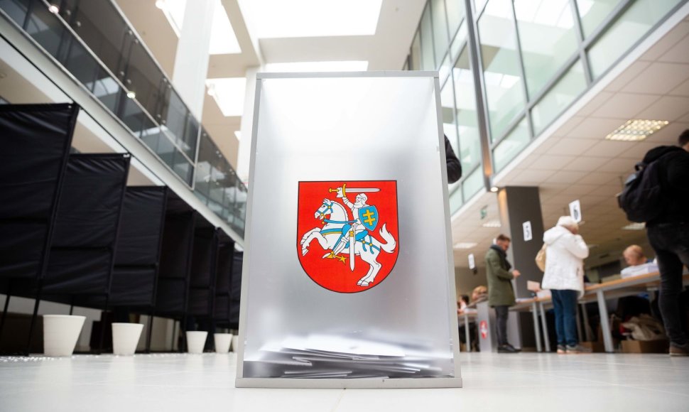 Lietuvoje prasidėjo išankstiniai rinkimai