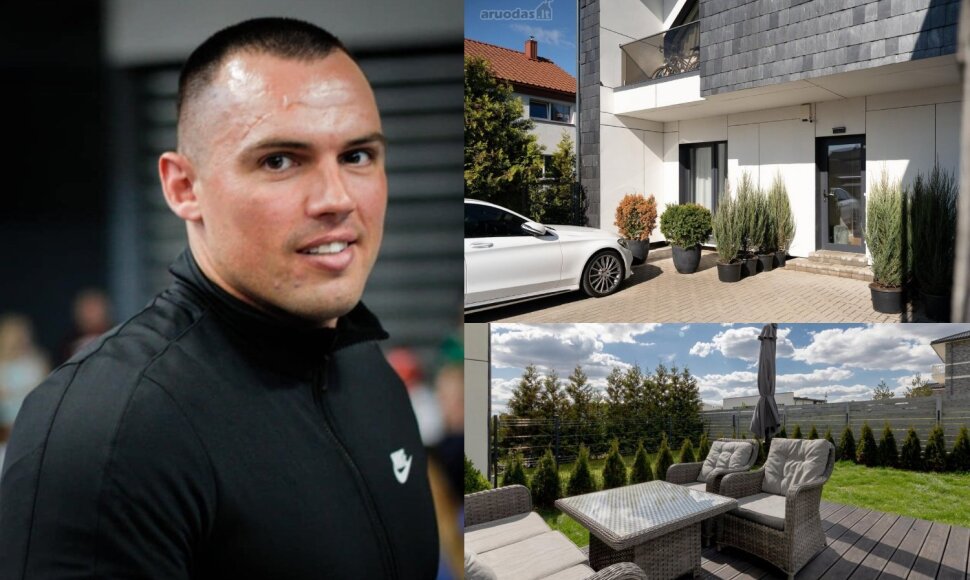 Darius Petrikauskas parduoda kotedžą Vilniuje