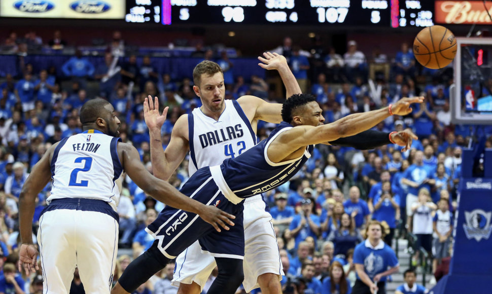 NBA: „Dallas Mavericks“ – „Oklahoma City Thunder“