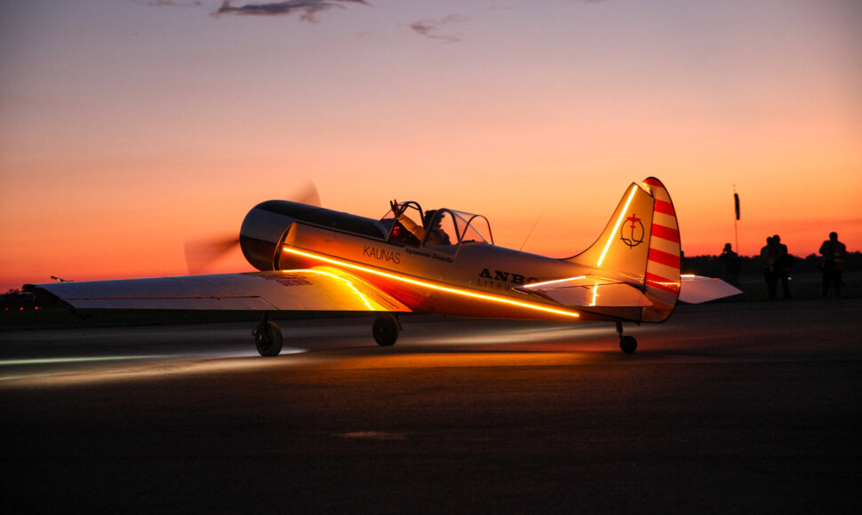 Aviacijos &scaron;ventės Kaune akimirkos
