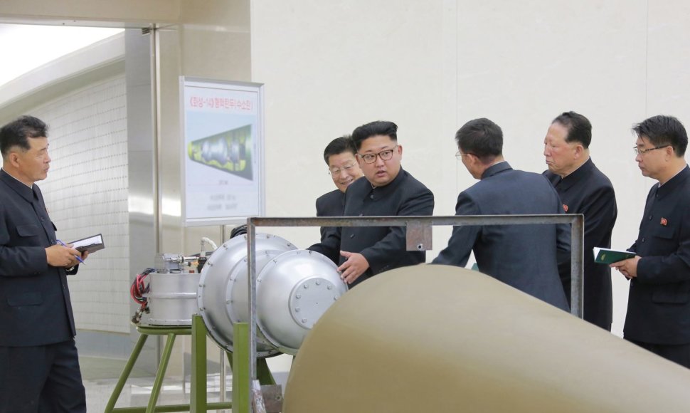 Šiaurės Korėja atliko šeštąjį branduolinį bandymą
