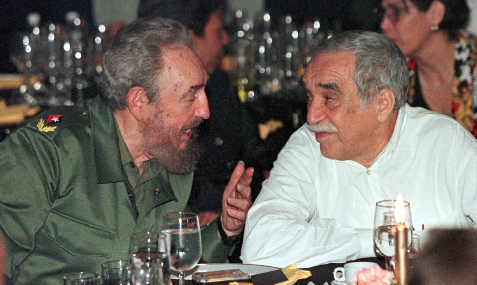 Fidelis Castro ir Gabrielis Garcia Marquezas