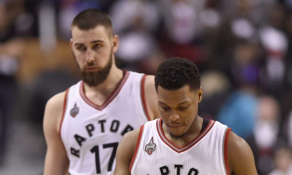 Kyle'as Lowry ir Jonas Valančiūnas