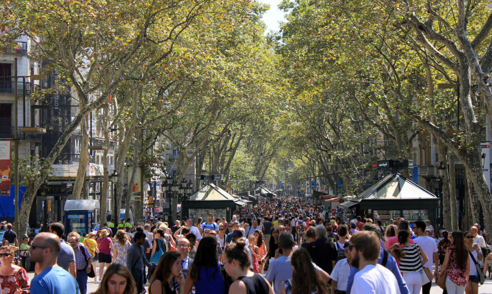 Barselonos La Rambla gatvė