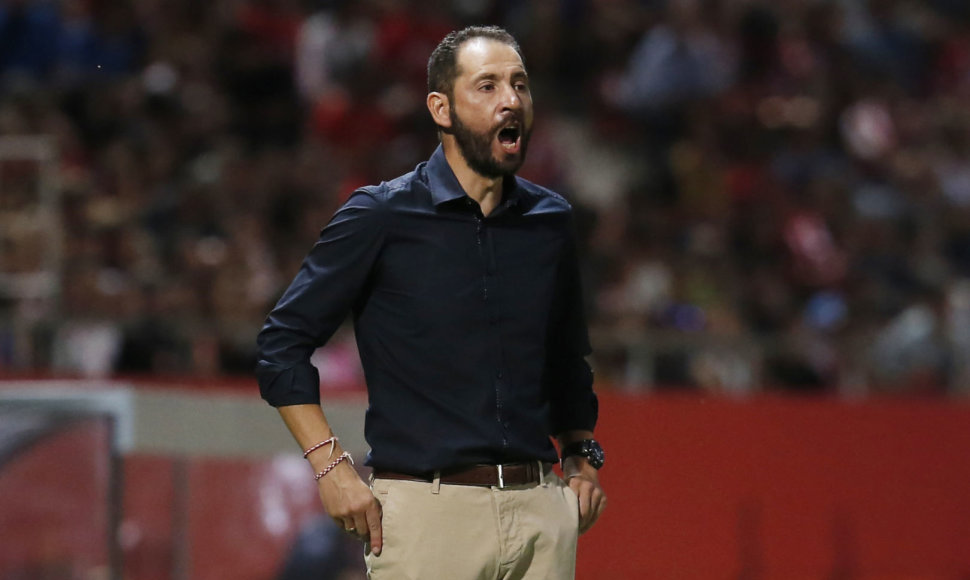„Sevilla“ klubo treneris Pablo Machinas.