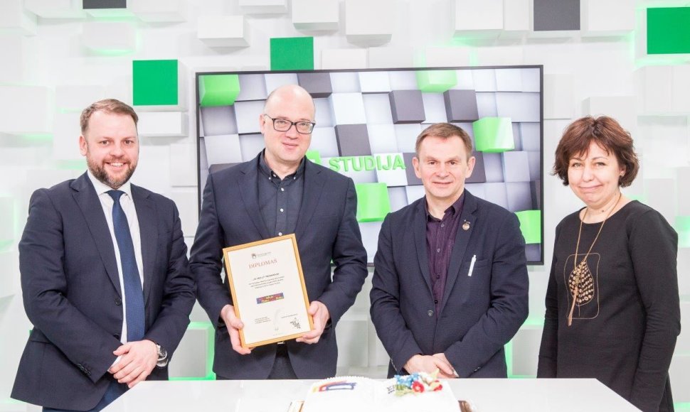 „Vilniaus knygų mugės“ organizatoriai įteikė apdovanojimus