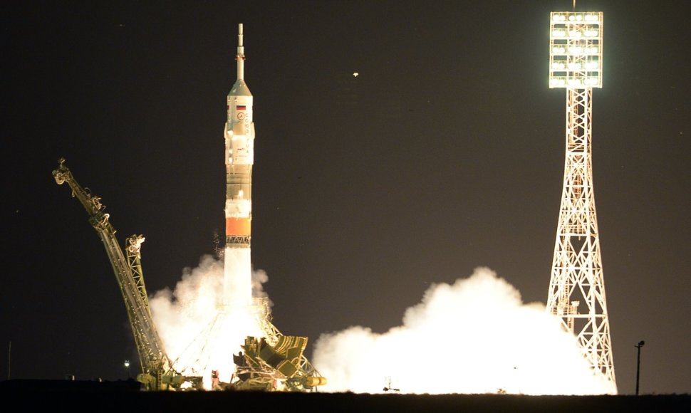 Erdvėlaivio „Sojuz TMA-17M“ pakilimas
