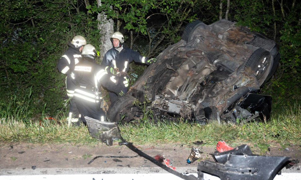 Tragiška pasibaigusi avarija Vilniaus rajone