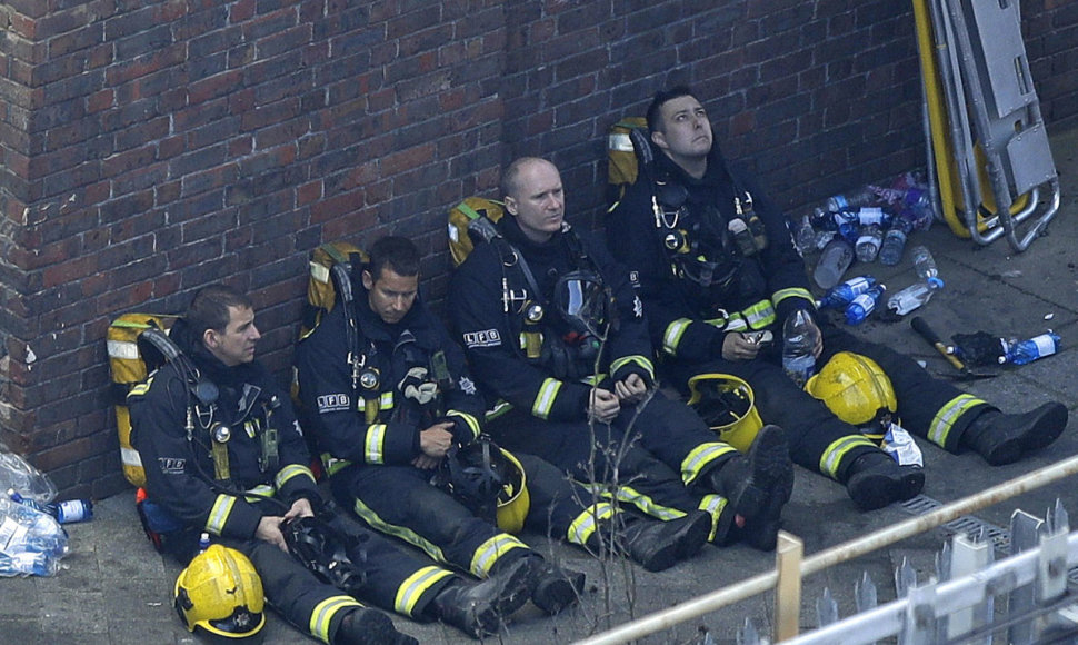 Londono ugniagesiai