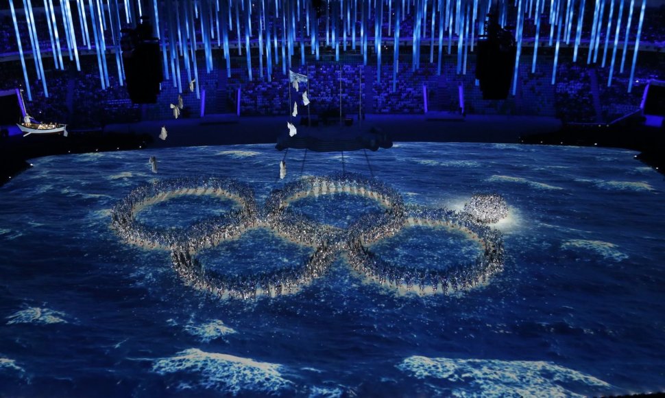 Sočio olimpinių žaidynių uždarymo ceremonija