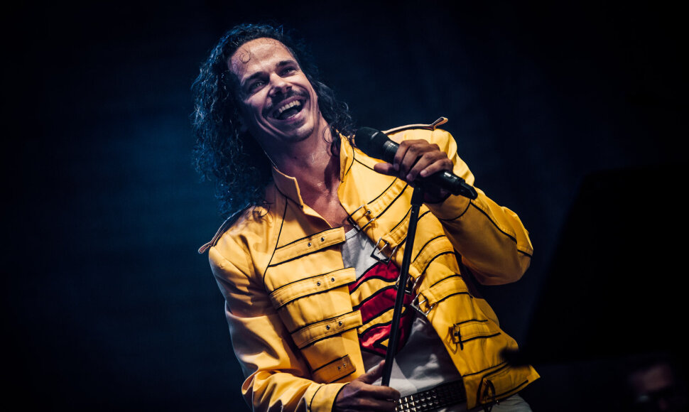 &bdquo;Queen Show&ldquo; ir Jeronimas Milius /R.&Scaron;e&scaron;kaičio nuotr. 