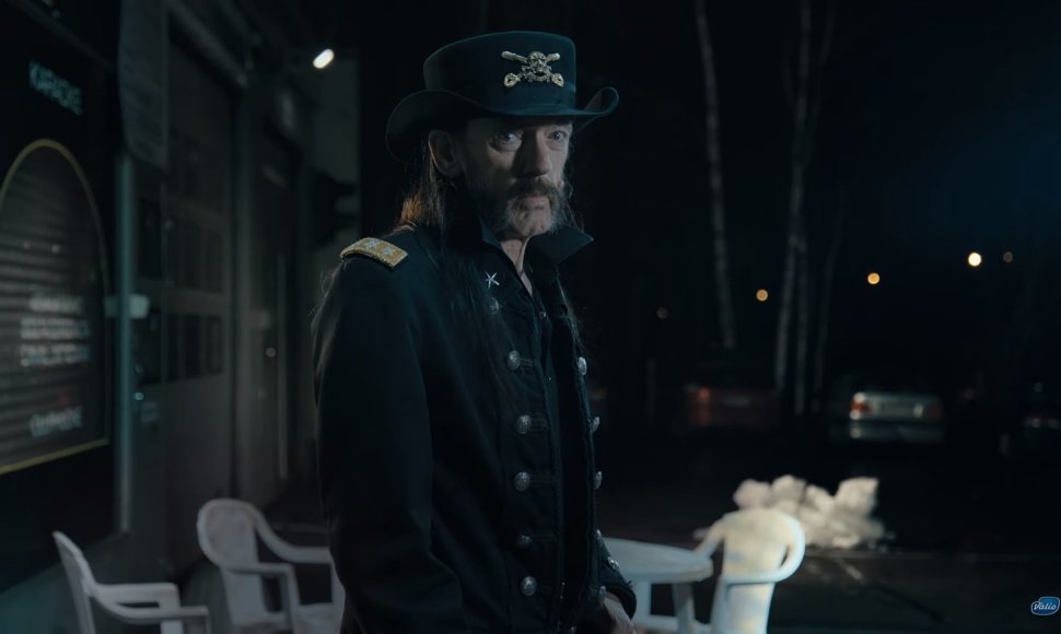 „Motorhead“ lyderis Lemmy „Valio“ reklamoje