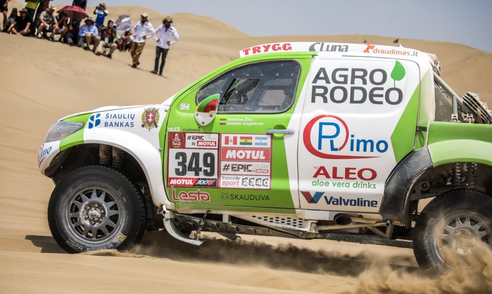 Trečia Dakaro ralio diena „Agrorodeo“ komandai ne iš lengvųjų