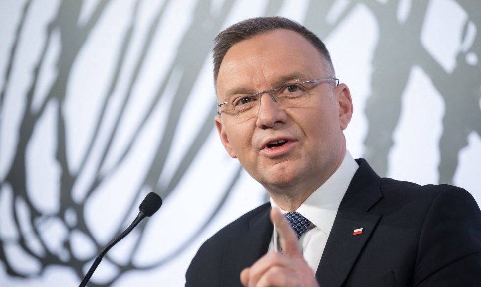 Lenkijos prezidentas Andrzejus Duda