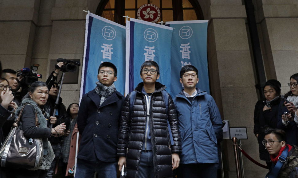 Joshua Wongas, Alexas Chowas ir Nathanas Law