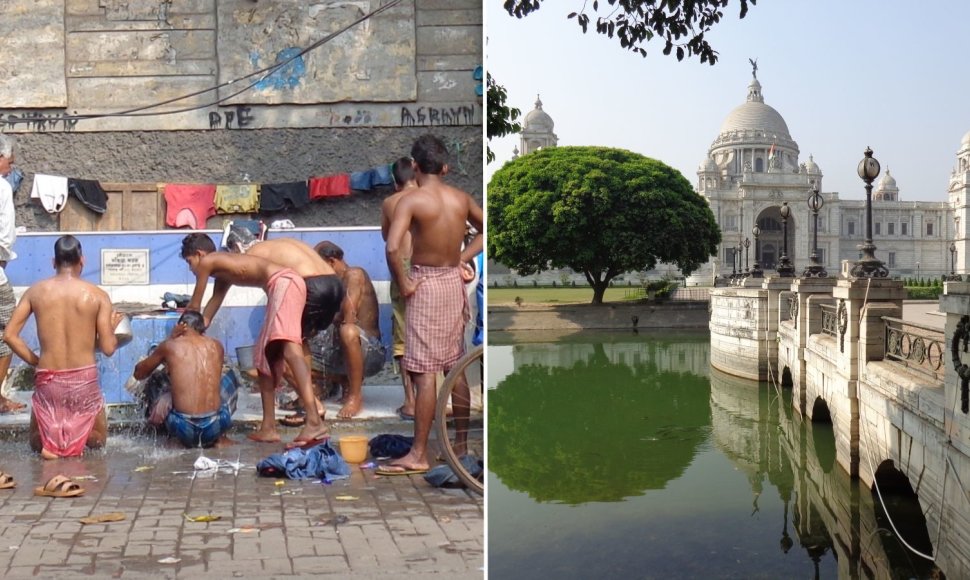 Kolkata: džiaugsmo miestas ar šiukšlynų sostinė?