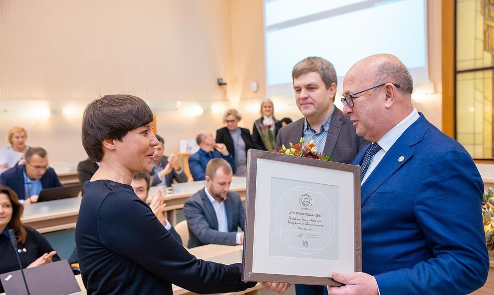 „Kaunas visiems“ 2019 metų iniciatyvos vardą pelniusi Rūta Klevaitė