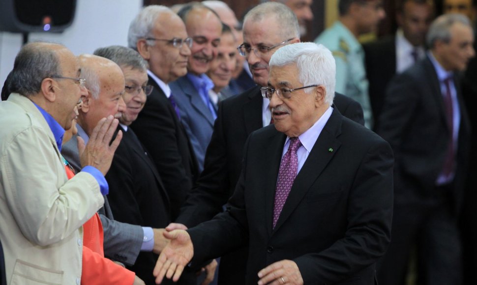 Palestiniečių prezidentas Mahmudas Abbasas