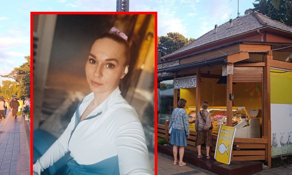 Birutė Navickaitė, žuvies kioskas
