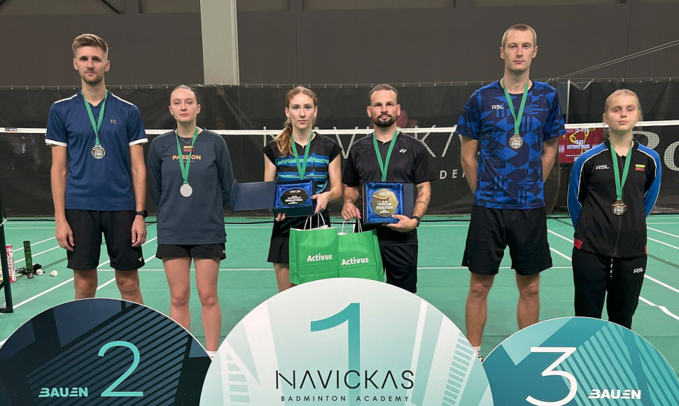 Lietuvos badmintono taurės prizininkai