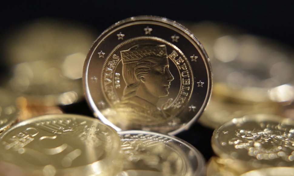 Latviškos eurų monetos