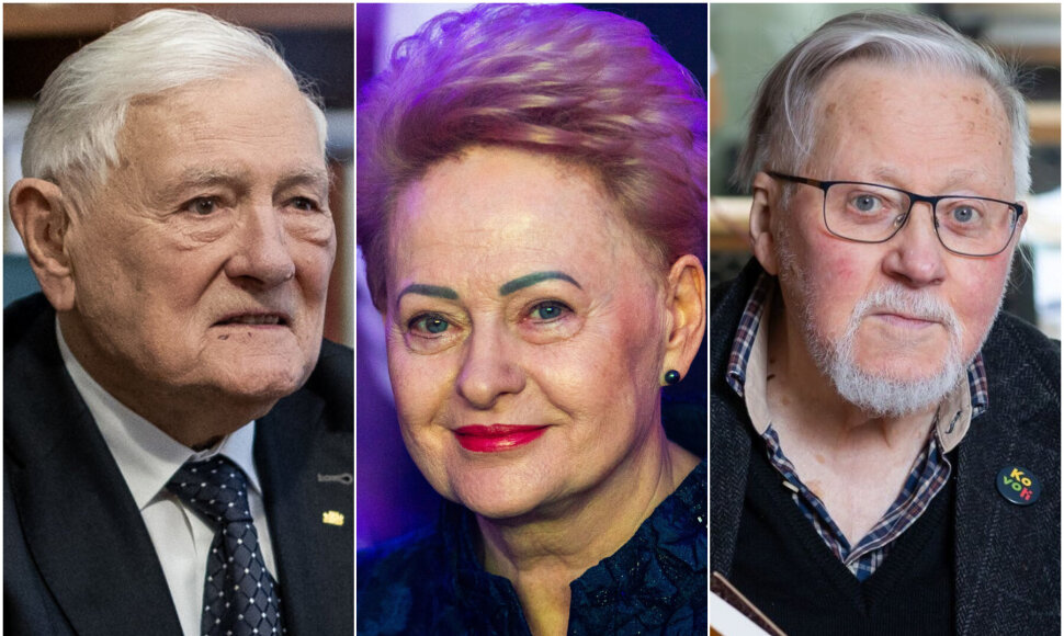 Valdas Adamkus, Dalia Grybauskaitė, Vytautas Landsbergis