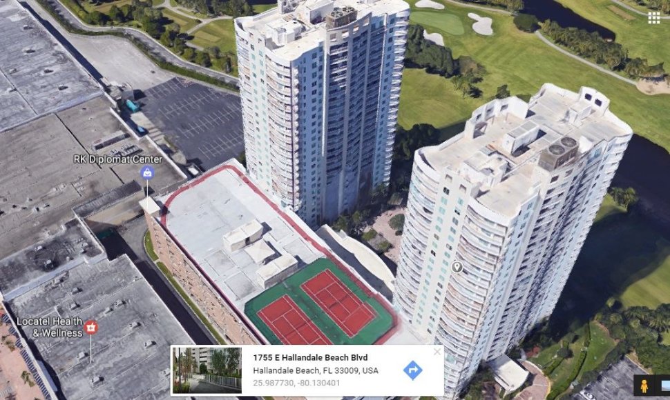 K.Brazauskienės sūnus turi prabangius apartamentus viename iš šių Majamio dangoraižių