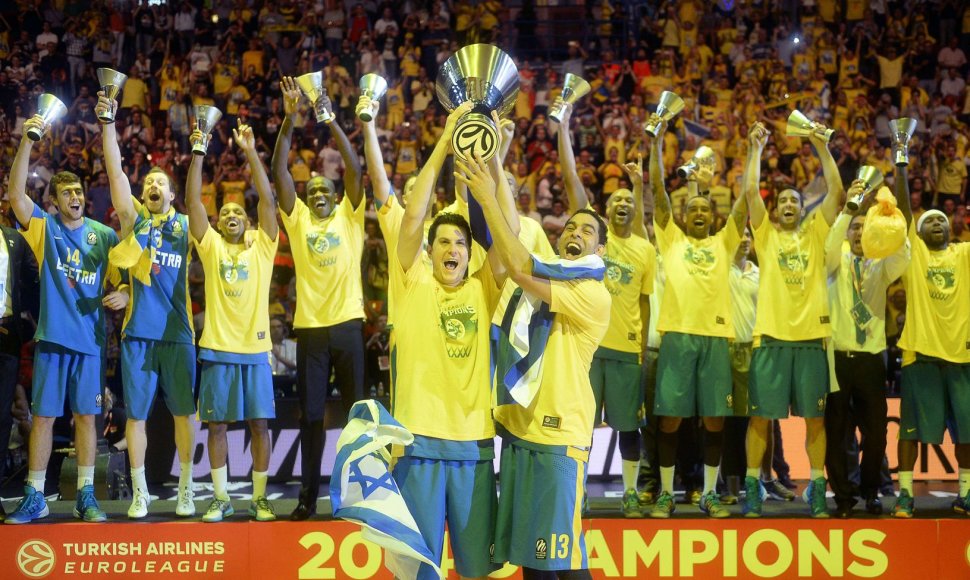 „Maccabi“ krepšininkai – Eurolygos čempionai