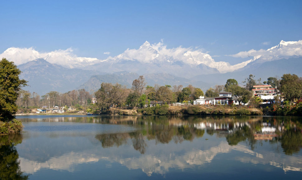 Pevos ežeras Nepale
