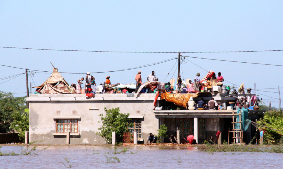 Potvyniai Mozambike