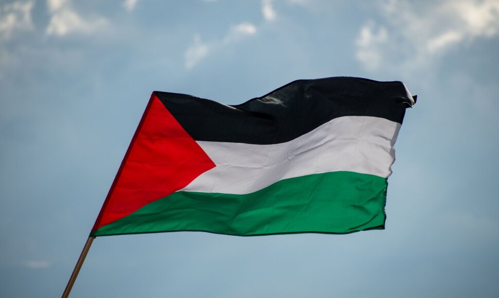 Palestiniečių vėliava / Charles-McClintock Wilson / ZUMAPRESS.com