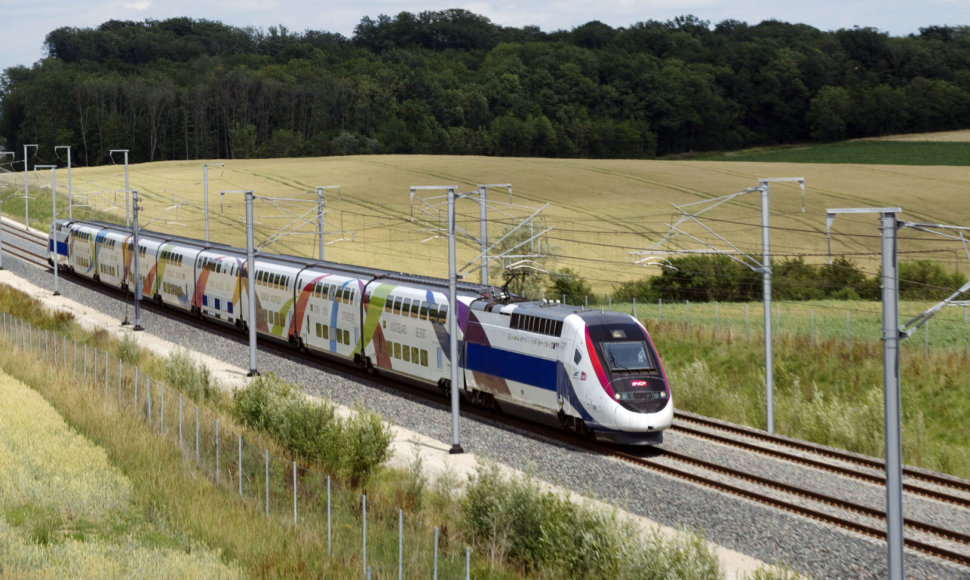 Traukinys Liuksemburge