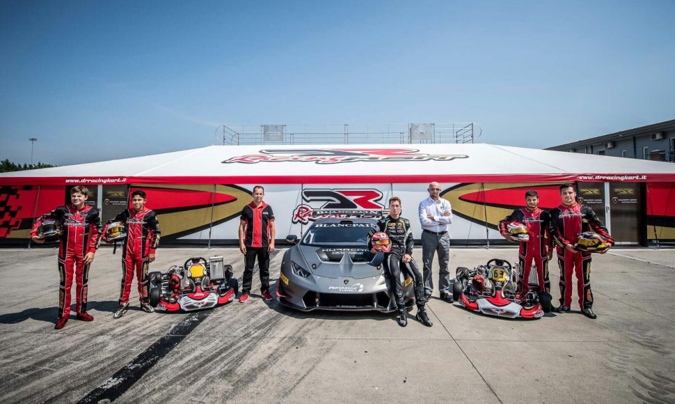 „Lamborghini“ lenktynių mokykla