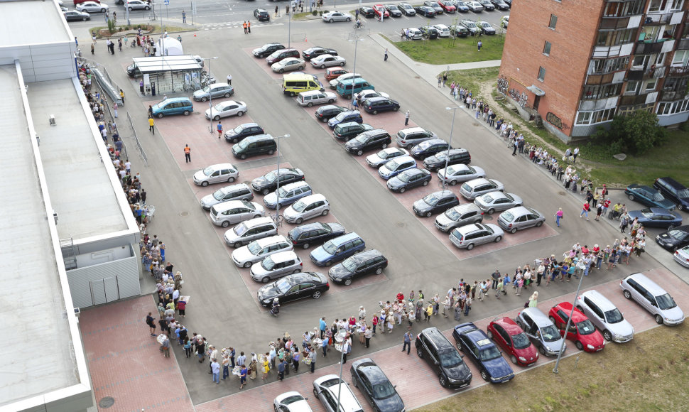 „Lidl“ prekybos centro atidarymas Kalvarijų gatvėje Vilniuje