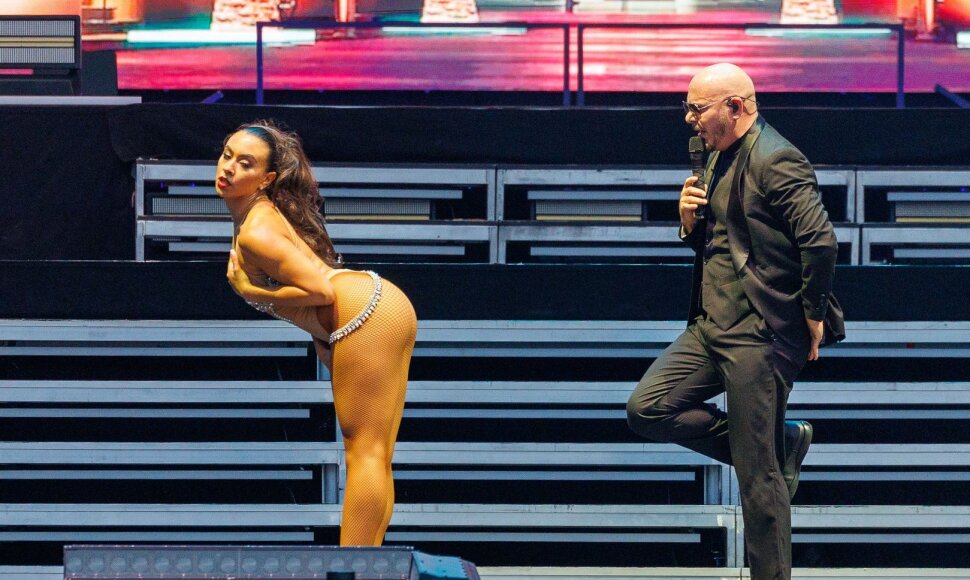 Pitbull koncertas Kaune