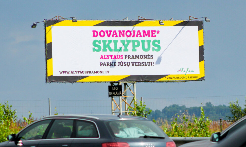Alytus skelbiasi dovanojantis sklypus Pramonės parke