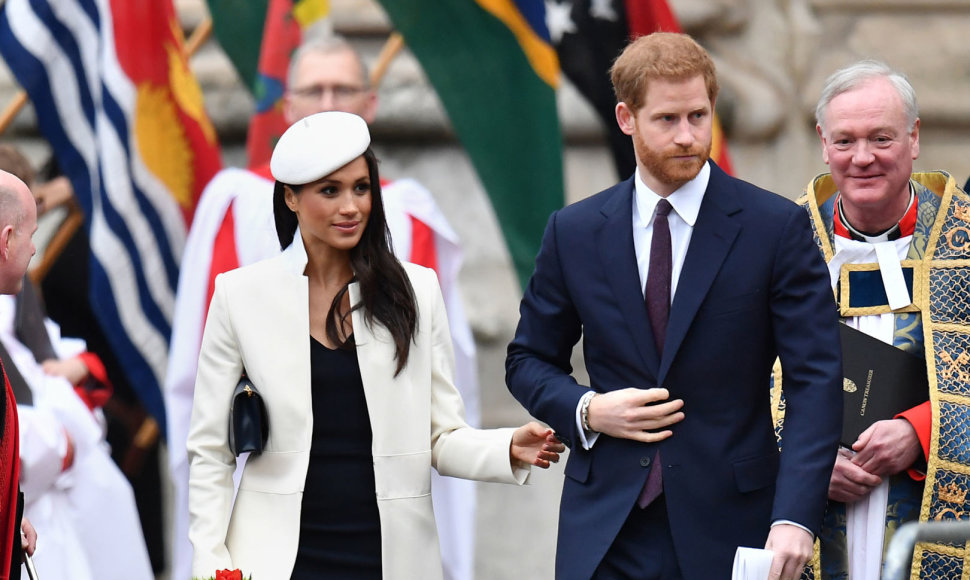 Sasekso hercogienė Meghan ir princas Harry