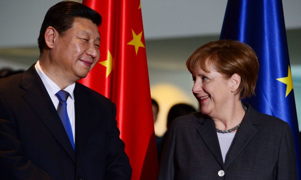 Angela Merkel su Xi Jinpingu