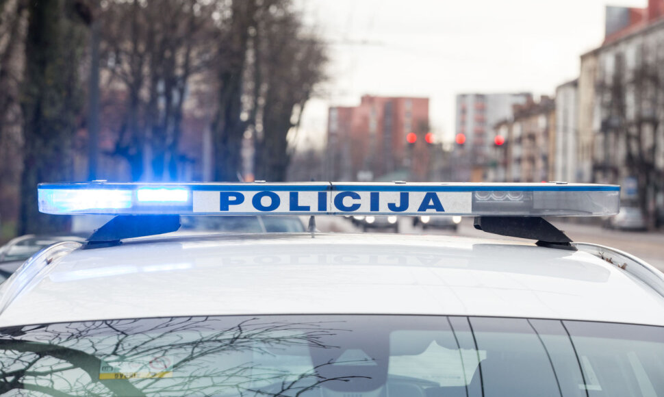 Kelių policijos reidas Tvirtovės alėjoje