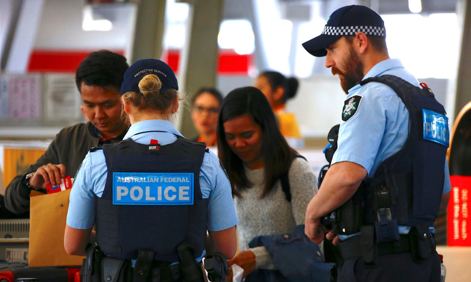 Policija Sidnėjaus oro uoste