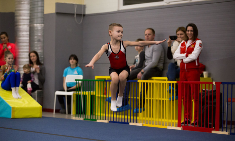 Tarptautinio gimnastikos centro atidarymas