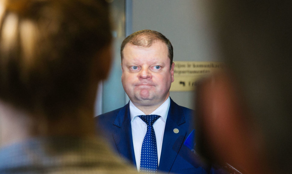 Saulius Skvernelis pristato pirmąją savo Vyriausybės darbų ataskaitą