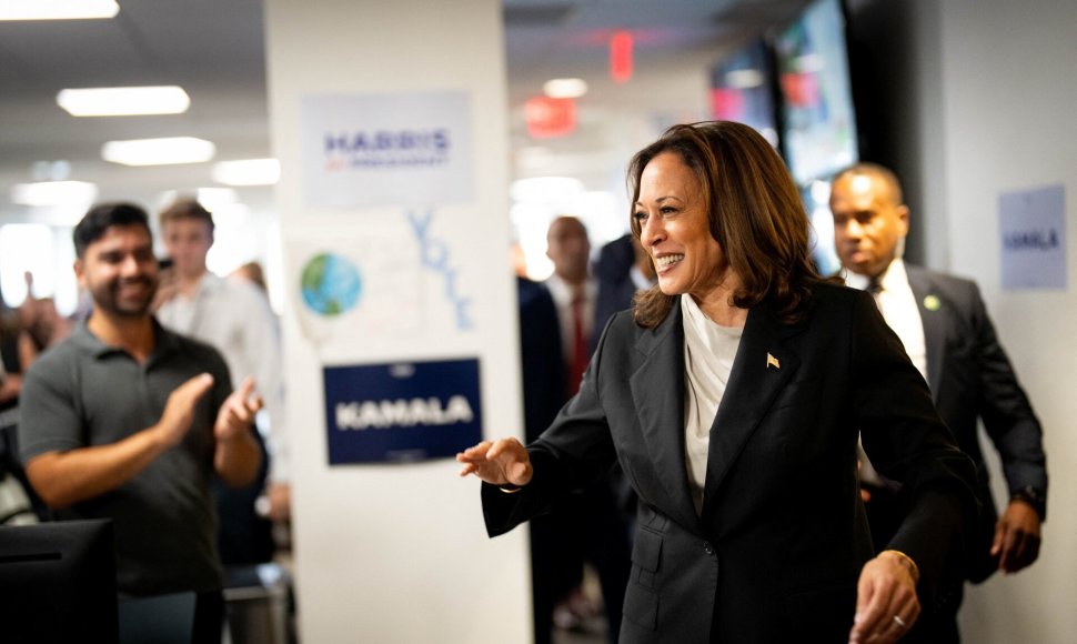 JAV viceprezidentė Kamala Harris