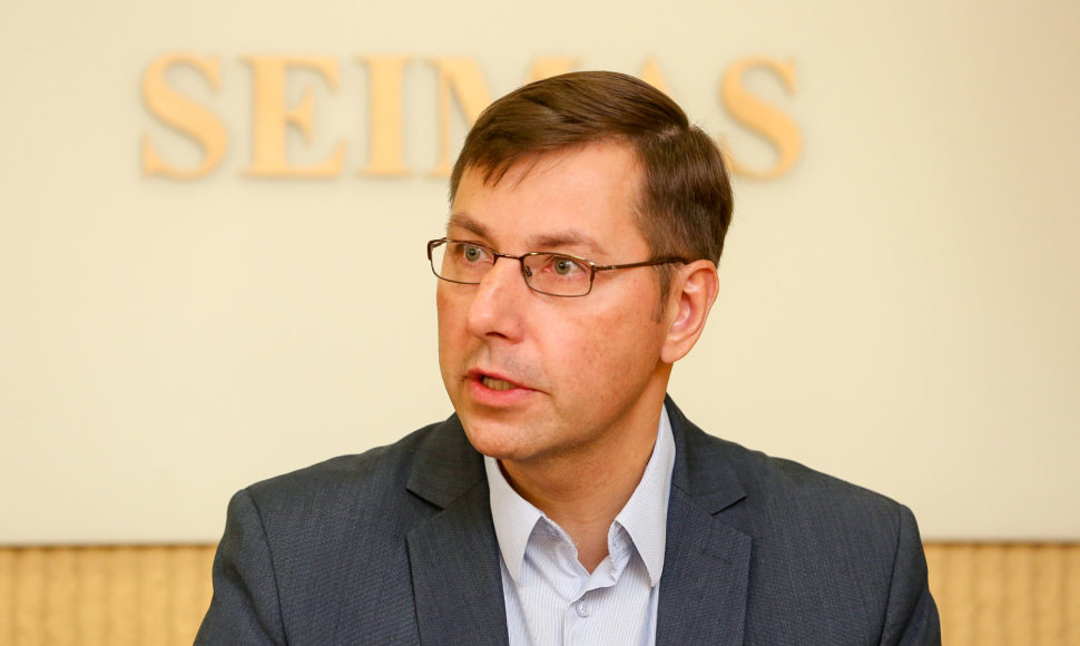Gintaras Steponavičius susitinka su Seimo Pirmininku 