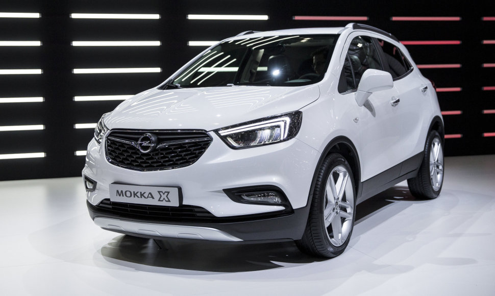 „Opel Mokka X“ Ženevoje