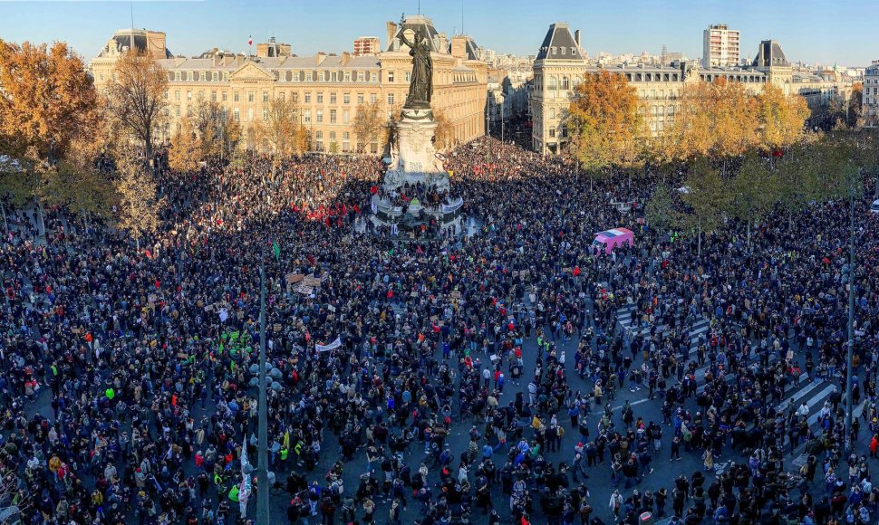 Protestas Paryžiuje