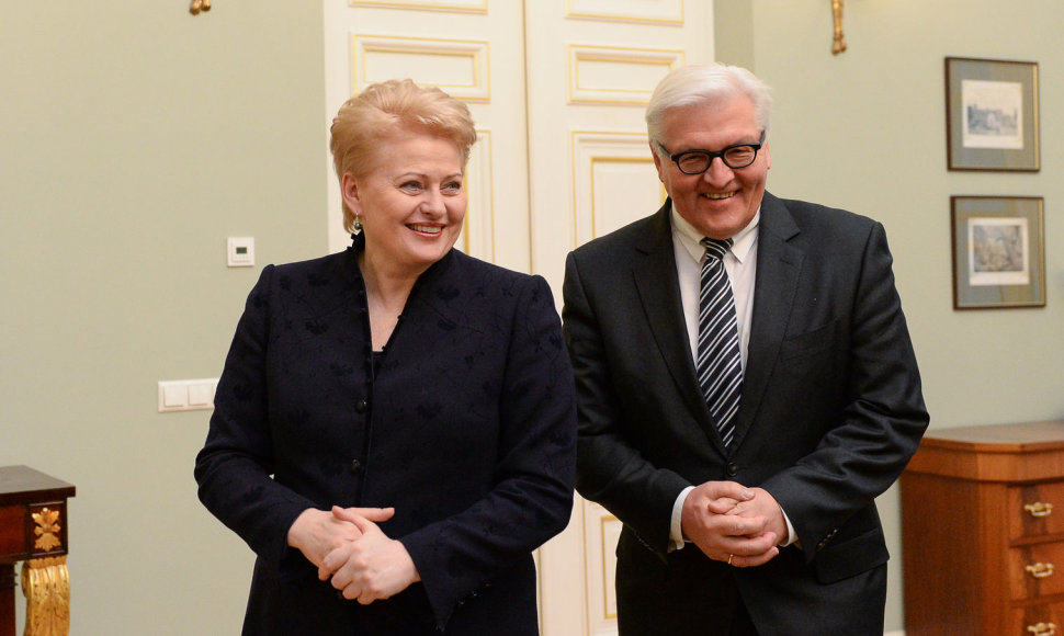 Dalia Grybauskaitė su Franku–Walteriu Steinmeieriu